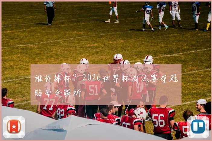 谁将捧杯?2026世界杯淘汰赛夺冠赔率全解析